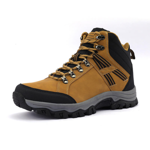 Zapatos de senderismo de talla grande para hombre, zapatillas deportivas de exterior de caña alta, antideslizantes, informales, para caminar. - Product Image 3