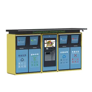 Sodor Outdoor Street Smart Garbage Sorting Bins Smart Garbage Sorting Equipment Recycling Station with Weighing System