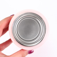 Nouvelle bouteille isotherme compacte en acier inoxydable de 400 ml, tasse de voyage à double paroi pour boissons chaudes et froides, cadeau pour enfants