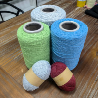 Reflective Acrylic Hand Knitting Yarn Reflective Crochet Yarn Bright-colored Knitting Yarn for Thanksgiving Day Christmas Gift