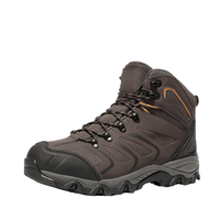 Bottes de randonnée imperméables à hauteur de cheville, légères, à lacets, avec semelle extérieure en caoutchouc, pour la randonnée et le trekking