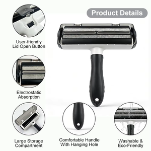 Petop - Rodillo Quitapelusas para Mascotas, Diseño Moderno y Ecológico, Reutilizable, para Eliminar el Pelo de Mascotas - Product Image 5