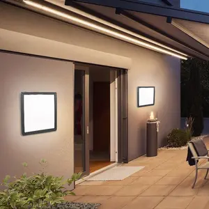 IP44 AC220V-240V LEDシーリングライト4000K8W15wモダンな装飾的なホテルの家に取り付けられた屋外LEDウォールライト