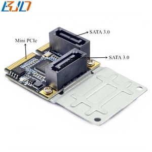 Kép SATA 3.0 7pin nối để Mini PC-E mpcie giao diện mở rộng chuyển đổi thẻ 6gbps cho HDD - Product Image 6