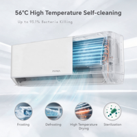 Système de climatisation split à inverter 2 tonnes, nouvelle génération, forte performance de réfrigération, pour usage domestique, refroidissement uniquement