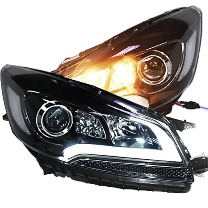 For FORD KUGA Escape LED Strip Head Lamps Headlights 2013-2014 Year LDV1