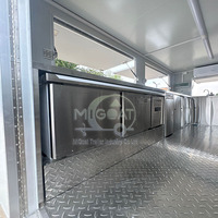 Remorque de boulangerie entièrement équipée certifiée DOT, fabriquée en Chine, avec cuisine complète, pour aéroport, usine, prix de gros