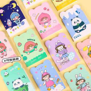 BESTLINE 2025 Quaderno Studentesco Carino con <span class=keywords><strong>Cuori</strong></span> e Cartoni Animati Formato A5 Portatile con Copertina in <span class=keywords><strong>Carta</strong></span> Rigata Orizzontale Tascabile - Product Image 6