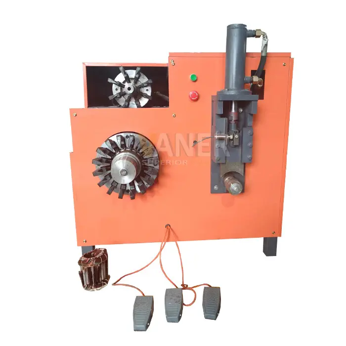 Recycling Tools Used Electric Motor Scrap 12v DC Generator Windshield Wiper Motor Rotor Cutting Machine