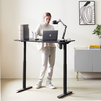 Bureau debout de jeu professionnel bureau réglable en hauteur électrique bureau élévateur de table électrique
