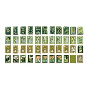 Tuiles de <span class=keywords><strong>Mahjong</strong></span> Américaines en Acrylique Rose Premium Style Luxe pour 4 Joueurs – Divertissement - Product Image 2