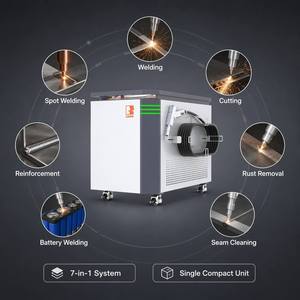 เครื่องเชื่อมไฟเบอร์เลเซอร์ 7-in-1 กำลังสูง 1500W พร้อมฟังก์ชันทำความสะอาดและตัด สำหรับการผลิตยานยนต์ - Product Image 3