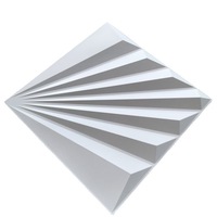 Autocollants muraux en PVC 3D modernes, faciles à installer et imperméables ; adaptés aux chambres, aux hôtels et à la décoration murale de la maison