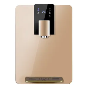 Dispensador de água quente e fria, máquina de dispensador de água quente e fria instantânea automática, de parede, com gelador