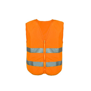 Chaleco Antiestático de Alta Visibilidad para Hombre, Chaleco Reflectante con Cierre, Logotipo Personalizado, Multicolor, para Seguridad en el Trabajo - Product Image 2