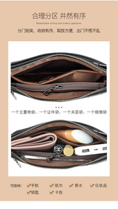 New Crossbody Bag Women's Shoulder Mother's Bag Embroidered Thread Small <b>Square</b> Bag - Product Image 3