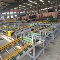 Machines de fabrication de lignes de production entièrement automatiques à haute efficacité pour la fabrication de panneaux de plafond en plâtre et de films PVC laminés, fournie par l'usine