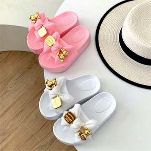 Ciabatte per bambini, sandali per bambini, ciabatte da bambina, ciabatte a forma di farfalla, ciabatte a forma di orsetto - Product Image 2