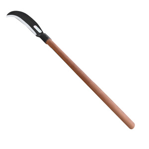 Falcetto Big Bend Chai Dao in Acciaio ad Alto Contenuto di Manganese, Forgiato a Mano, Alta Durezza, per Potatura Agricola e Taglio Legna, Doppio Uso - Product Image 5