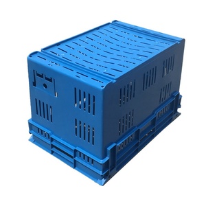 Sac de <span class=keywords><strong>livraison</strong></span> avec poignées ergonomiques en plastique maillé, boîtes de rangement réutilisables et personnalisables - Écologiques et durables - Product Image 3