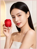 Vibrateur Rose pour Femmes, Vente en Gros, Logo Personnalisé, Stimulateur Clitoridien, Jouets Sexuels pour Adultes, Vibrateur à Succion Rose