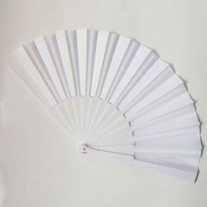 พัดพับแกะสลักลายสวยงาม ทำมือ สำหรับเทศกาลตรุษจีน ฮาโลวีน งานแต่งงาน พร้อมด้ามจับพลาสติก - Product Image 1