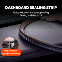 Bande d'isolation acoustique en caoutchouc souple pour l'intérieur de la voiture, joint durable pour tableau de bord, anti-bruit pour accessoires BYD Leopard 8 Denza B8