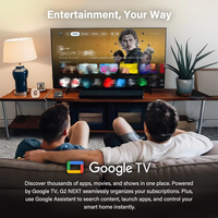 Ihomemix Nouveauté Rocktek G2 Next Amlogic S905X5M-J Android 14 Double Wifi6 BT5.4 1000M 4GB 64GB Boîtier TV Certifié Google