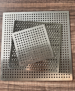 Stainless Steel 304/316 Square Hole Porous Wire Mesh Round Perforated Metal Mesh for Bathroom Use Bath & <b>Toilet</b> Supplies - Product Image 6