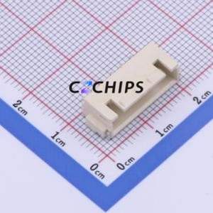 WAFER-HA2.54-6PWB Wire-to-Board Pin Header SMD,P=2.5mm,Horizontal Mount Connector 1x6P 2.5mm Horizontal Mount XHB - Product Image 1