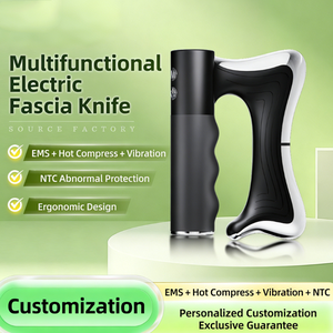 Couteau de massage sans fil à micro-courant vibrant et chauffant pour soulager la fatigue musculaire et les douleurs - Product Image 2