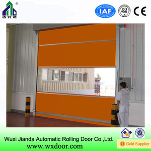 Puerta Enrollable de Alta Velocidad a Prueba de Polvo de PVC, Persianas Enrollables Rápidas - Product Image 5