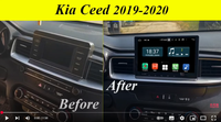 KLYDE Android 15 Autoradio pour Kia Ceed 2018-2020 | Écran tactile 9 pouces | CarPlay et Android Auto | Navigation GPS, Bluetooth
