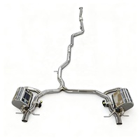 Vannes d'échappement en acier inoxydable personnalisées DZ pour système d'échappement Catback Vetronic Mercedes-Benz Classe C W206