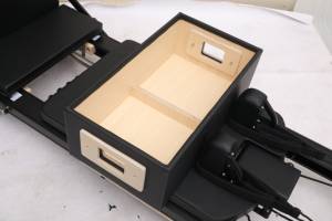 Металлический профессиональный студийный реформатор Maquina Ejercicio Pilates сертифицированный коммерческий алюминиевый пласт пилатес реформатор - Product Image 3