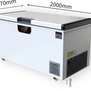 Congelador Comercial de Una Sola Temperatura Ajustable de 668L, Ultra Baja Temperatura (-30°C a -65°C), con Compresor y Puerta de Acero Inoxidable 304 - Product Image 2