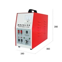 Mini máquina perforadora portátil de electroerosión por hilo, PLC automático de 220V para extracción de agujeros pequeños, Mini máquina perforadora de pernos rotos
