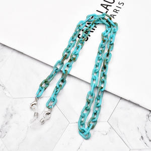 Cordón para máscara facial al por mayor, correas para el cuello, soporte antideslizante para gafas de sol, <span class=keywords><strong>cadena</strong></span> colorida para gafas acrílicas - Product Image 4