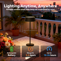 Lampe de table solaire pour restaurant Lampe solaire rechargeable Lampe solaire tactile portable Lampes solaires d'extérieur