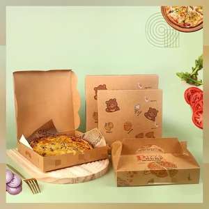 Commerce de gros Avantage commercial commercial jetable épaissi UV 6/7 pouces 8/9 pouces Boîte d'emballage de <span class=keywords><strong>pizza</strong></span> Boîte à <span class=keywords><strong>pizza</strong></span> pour aliments - Product Image 2