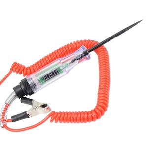 Testeur de tension universel pour voiture 6V 12V 24V DC, sonde de diagnostic de circuit de véhicule avec longue sonde, outil automobile - Product Image 6