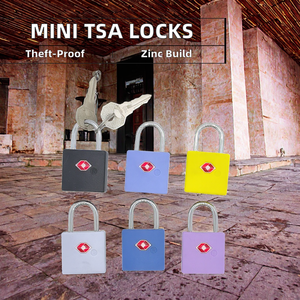 Groothandel Duurzame Mini Tsa Sleutel Slot Hangsloten Combinatie Wachtwoord Unlock Anti-Diefstal Zink Legering Deur Beveiliging - Product Image 2