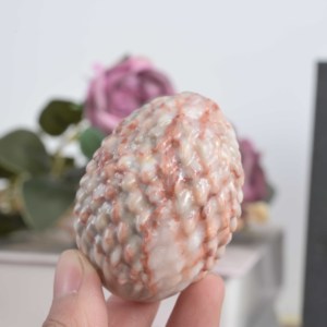 Geoda de Huevo de Dinosaurio de Cristal Natural, Piedra Curativa para Decoración del Hogar y Oficina, Piedra Energética Reiki, Venta al por Mayor - Product Image 5