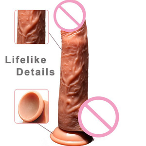 Dildo Vibrador Realista de Silicona Suave con Control Remoto para Mujer, Pistola de Empuje Eléctrica, Varilla Vibrante, Romántico e Interesante - Product Image 2
