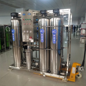 Tái chế nước hoàn chỉnh trạm xử lý nước nhà máy chăn nuôi 500/1000 LPH RO tinh khiết revrse thẩm thấu hệ thống lọc nước - Product Image 1