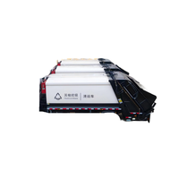 Structure supérieure personnalisée pour camion compacteur de déchets diesel Euro 3-6 de 15 m³