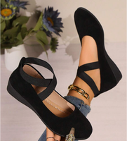 Chaussures plates confortables pour femmes - Ballerines à bout pointu, design simple et décolleté pour toutes les saisons