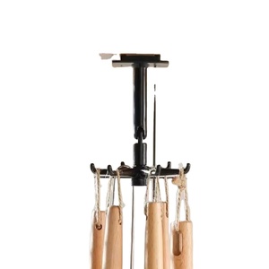 Crochets muraux rotatifs à 360 degrés à six griffes pour spatules et cuillères de cuisine – Nouveauté - Product Image 2