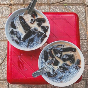 Ready to Export Standard Black Grass Jelly Powder for Industrial Food Production and <b>Beverage</b> Wholesale - Product Image 4