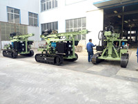 Machine de forage solaire MZ130Y-2 pour ancrage de vis de terre Krinner, vis hélicoïdale à faible coût à vendre